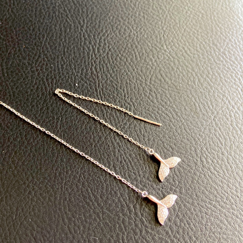 Silver earring threader - Picture 4 of 4